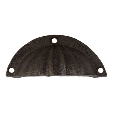 Clayre & Eef Griff 10x3x4 cm Braun Metall (Gr. 10x3x4 cm)