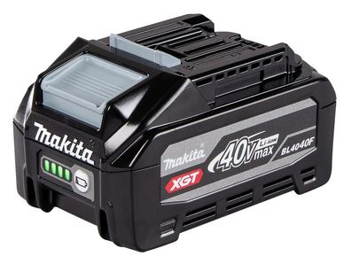 Makita Akku BL4040F XGT, Li-Ionen, 40 V max, 4,0 Ah Li-Ionen • 40 V max • 4,0 Ah • BL