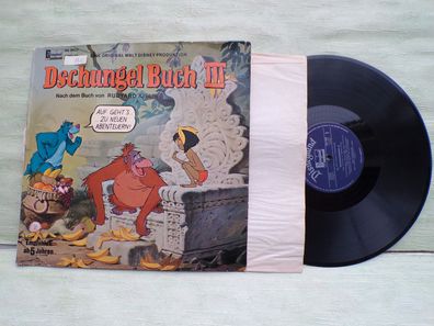 LP Disneyland Walt Disney Dschungelbuch III Balu Mogli Rudyard Kipling Hörspiel