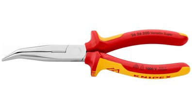 KNIPEX Flachrundzange Mit Schneide (Storchenschnabelzan