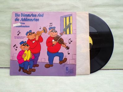 LP Disneyland Walt Disney Die Dümmsten sind die Schlimmsten Panzerknackern Comic