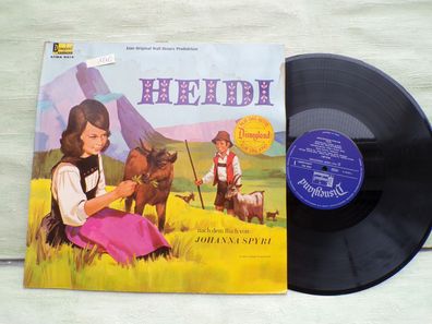 LP Disneyland Walt Disney Heidi Johanna Spyri STMA9614 Tonbuch Bilderbuch Hörspiel