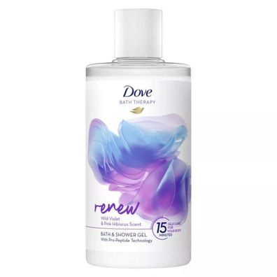 Dove Bad- und Duschgel Bath Therapy Renew, 400 ml