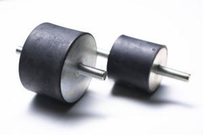 GP4-25-25-AG-M6 x 18 Gummi-Metall-Puffer Gummipuffer Schwingungsdämpfer Silentblock