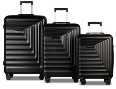 Worldpack Trolley-Set "Tokyo" 50/60/70 * schwarz