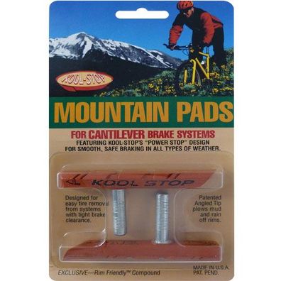 Bremsschuh Canti MTB contoured, C1 salmon, Kool-Stop, C1-395