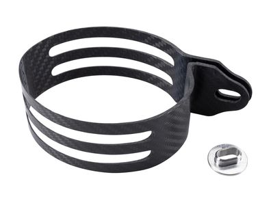 Leovince Halteschelle "X3" Carbon 4A, oval 125mm