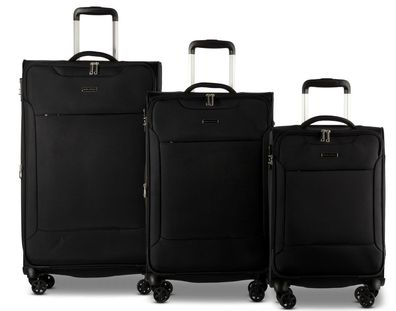 Worldpack Trolley-Set "Victoria" 50/60/70 * schwarz
