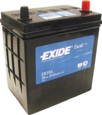 EXIDE Starterbatterie "Excell" CA-CA, Ma "EB356"