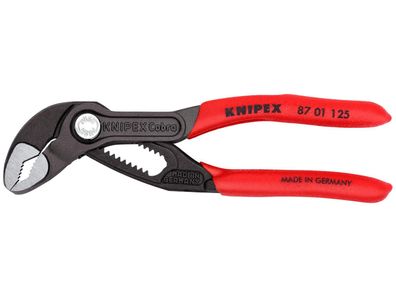 KNIPEX Wasserpumpenzange "Cobra" Rohrzange und Sch Länge: 125 mm,