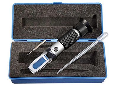 SW-STAHL Refraktometer "21550L" Zur Konzentrations im Etui