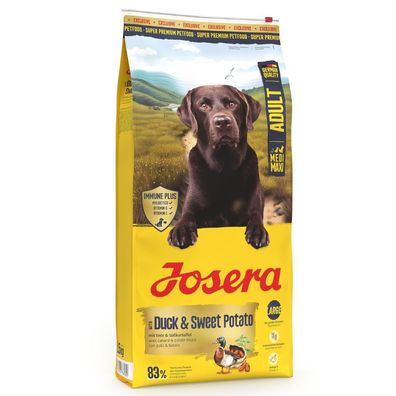 Josera Duck & Sweet Potato Medi/Maxi 12,5 kg