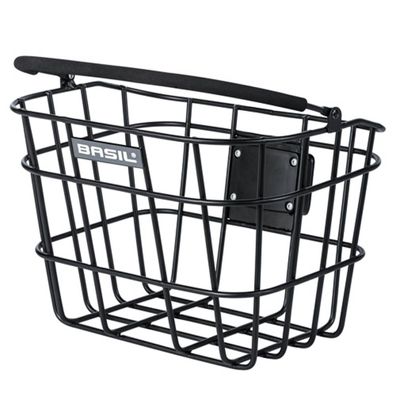 BASIL V.R.-Korb "Bremen Alu" Maße (L x B x H): 28 matt schwarz