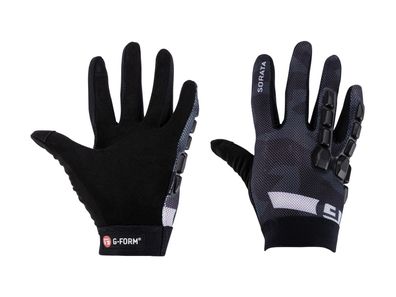G-FORM Handschuh "Sorata Trail Youth" SB-verpackt, black / white,