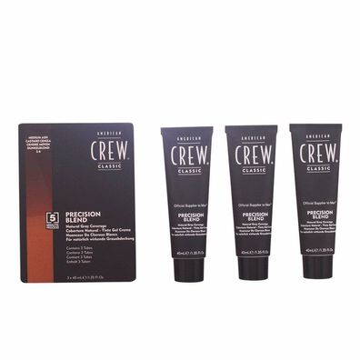 American Crew Precision Blend 5 6 Medium Ash Set 3 Artikel
