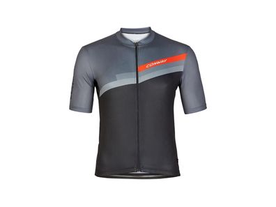 CONWAY Kurzarmtrikot "ACTIVE Jersey Full grey / black, Gr. XXL