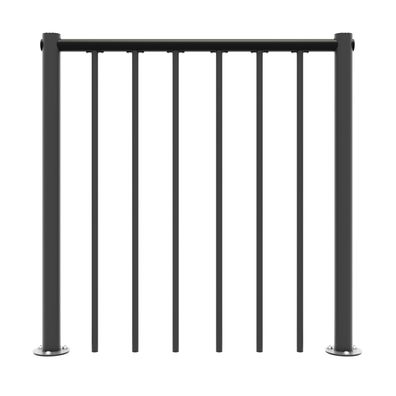 Minka Bruestungsgelaender zu Rondo Zink Color Anthrazit