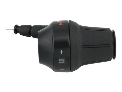 Shimano Drehgriffschalter "Nexus SG-C70005" 5-Gang schwarz, skand