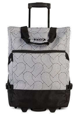PUNTA wheel Print Shopping-Roller * weiß/schwarz