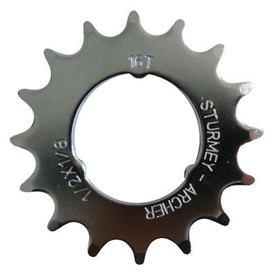 Steckkranz 16 Zähne, 1/2"x1/8" flach, SunRace, HSL848