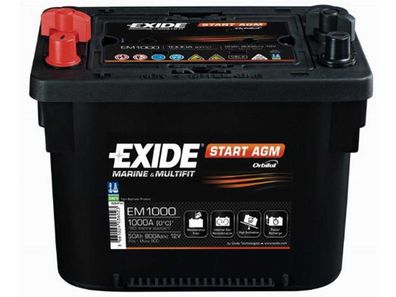 EXIDE Starterbatterie "Start AGM" Wartun "EM1000"