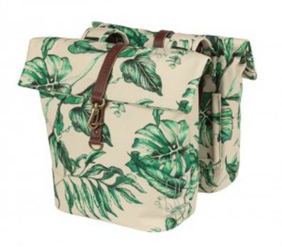 BASIL Doppeltasche "Ever Green" Volumen: 28 l, Maß sandshell beig