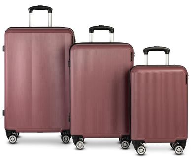 Worldpack Trolley-Set "Oslo" 50/60/70 * ziegelrot