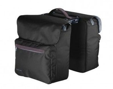 Racktime Doppeltasche "Ture 2.0" Volumen: 29 l (2x carbon schwarz