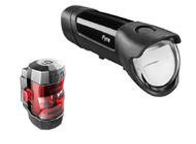 BUSCH &amp; MÜLLER Akku-LED-Leuchten-Set "Fyre" SB schwarz