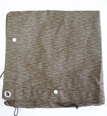 DDR NVA Zeltplane OHNE Zeltbesteck