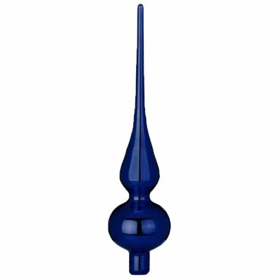 Christbaumspitze 26cm Midnight Blue mitternacht glanz