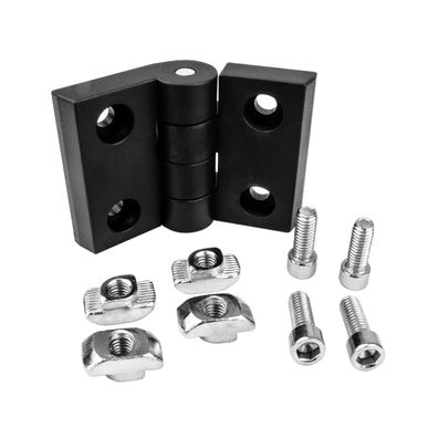 Scharnier Standard Nut 10 für 45-er inkl. Verschraubung