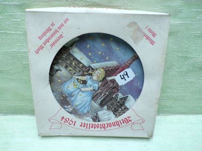 Weihnachtsteller 1984 Sterntaler Nürnberg Plankenhammer Bavaria mit OVP
