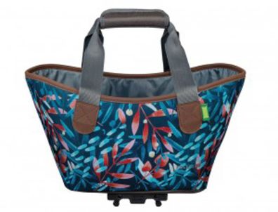 Racktime Einkaufstasche "Agnetha" Fassungsvermögen midnight flowe