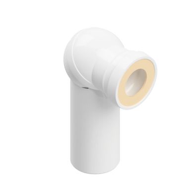 WC Anschluss verstellbar Rohr Abfluss Stutzen Toilette 0-90° Universal 275-405mm