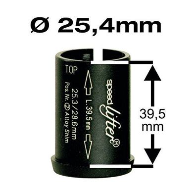 BY, CHULZ Reduzierhülse "Speedlifter" SB-verpackt, für Ø 25,4 mm,