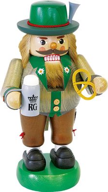 Richard Glaesser Nussknacker Oktoberfestbesucher aus Seiffen im Erzgebirge