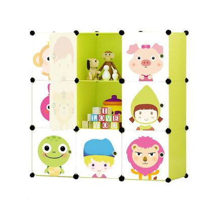 Modularer Kleiderschrank für Kinder, großer Kleiderschrank für Kleidung und Spielzeug