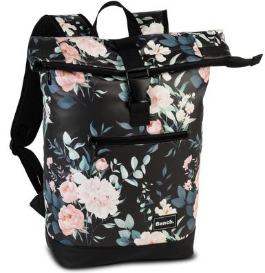 Bench "hydro" Roll-Top-Rucksack * bunt/schwarz