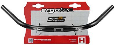 Ergotec Lenker Stuttgarter 31,8 - 610x46x52°, Safety Level 5, DB, schwarz matt