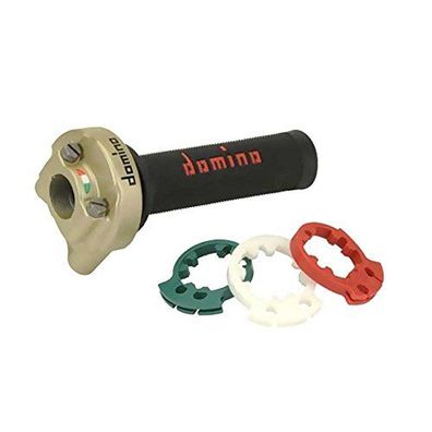 DOMINO Gasgriffarmatur "XM2" Street Racing XM2 Mot gold