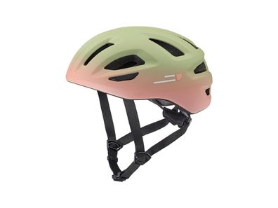 BOLLÉ Helm "Spero" In-Mold Konstruktion, gradient pink green matte, Gr. S (52-55 cm)