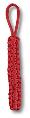 Paracord-Anhänger, rot, Blister