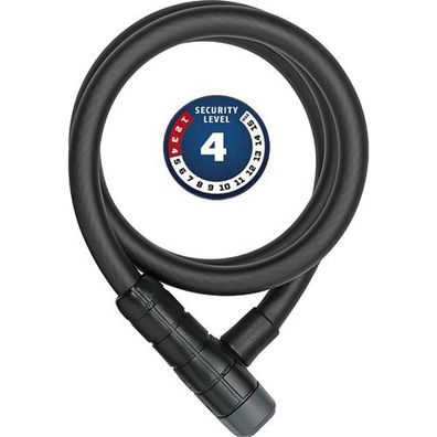 Racer 6412K, L = 85cm, Ø = 12mm, schwarz, Abus, 40804