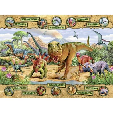 Ravensburger Puzzle Dinosaurier XXL 100 Teile