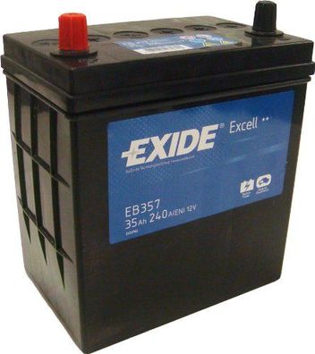 EXIDE Starterbatterie "Excell" CA-CA, Ma "EB357"