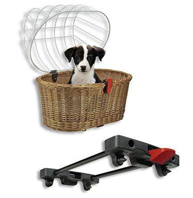 RIXEN &amp; KAUL H.R.-Tierkorb "Doggy Basket" Weid mit Racktime G