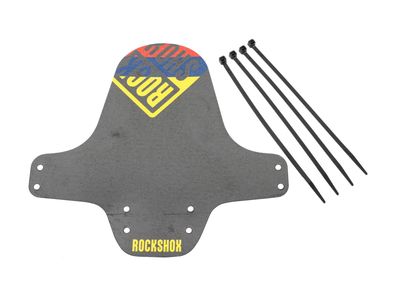 Rockshox Steckradschutz "Fender" Kunststoff Passen schwarz / Flag