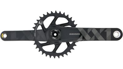 SRAM Kettenradgarnitur "XX1 Eagle" DUB, ohne Innen 34 Zähne, Boos