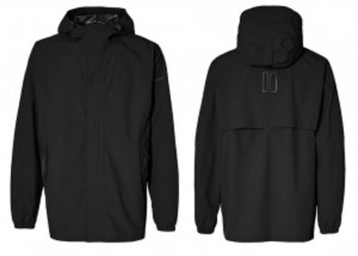 BASIL Regenjacke "Hoga Unisex" Material: 2-lagig l Größe XXL, jet